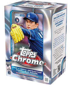 2025 Topps Chrome Baseball Factory Sealed Blaster Box-1