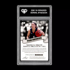 Graded 10 Paige Bueckers #18 2023 Leaf Prized Rookie Card RC UConn Huskies-2