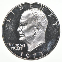 Dólar Eisenhower 1973-S 40% PLATA - PROOF Cameo-1