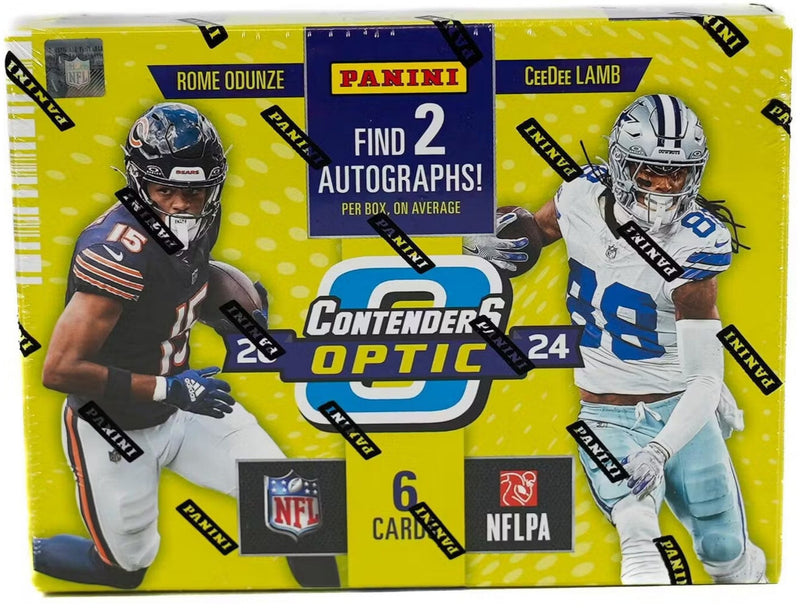 2024 Panini Contenders Optic Football Factory Sealed Hobby Box-1