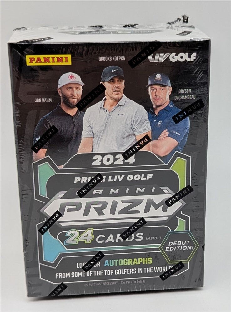 Factory Sealed Blaster Box 2024 Panini Prizm LIV Golf Trading Cards-1