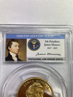 2008-S James Monroe One Dollar PCGS- PR 69 D CAM.-7