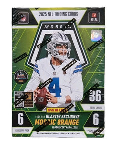 2025 Panini Mosaic Football Factory Sealed Blaster Box-1