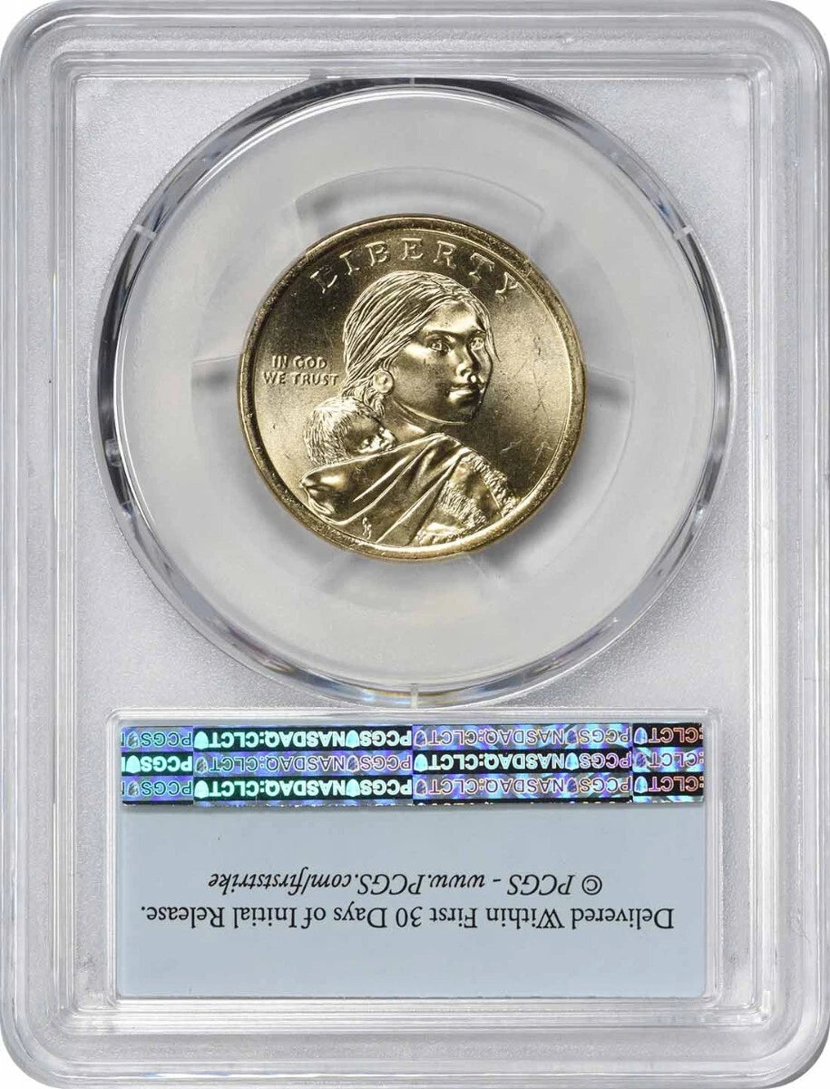 2020-D Native American Sacagawea Dollar Position A MS67 First Strike PCGS-2