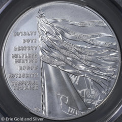 (2024) US Army Matte Finish 1 oz Silver Medal in OGP-3