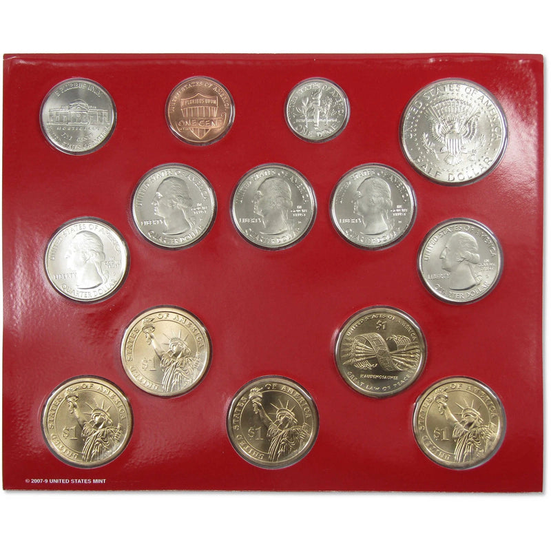 2010 Uncirculated Coin Set U.S Mint Government Packaging OGP COA-4
