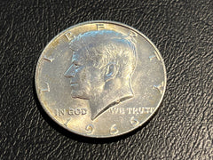 1966 Kennedy Half Dollar Double Die OBV “In God We Trust” Obverse AU Silver Coin-4