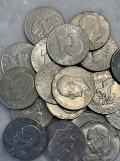 [Lote de 20] Dólar Eisenhower - 1 rollo completo - ¡Elija la cantidad de 20 rollos de monedas!-4