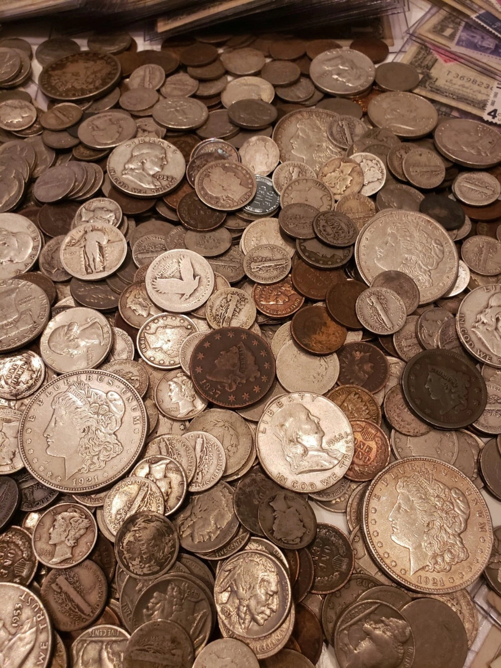 HALLAZGO EN VENTA DE BIENES RAROS, MONEDAS ANTIGUAS DE EE. UU., ORO, LINGOTES DE PLATA 0.999, BILLETES RAROS DE EE. UU.