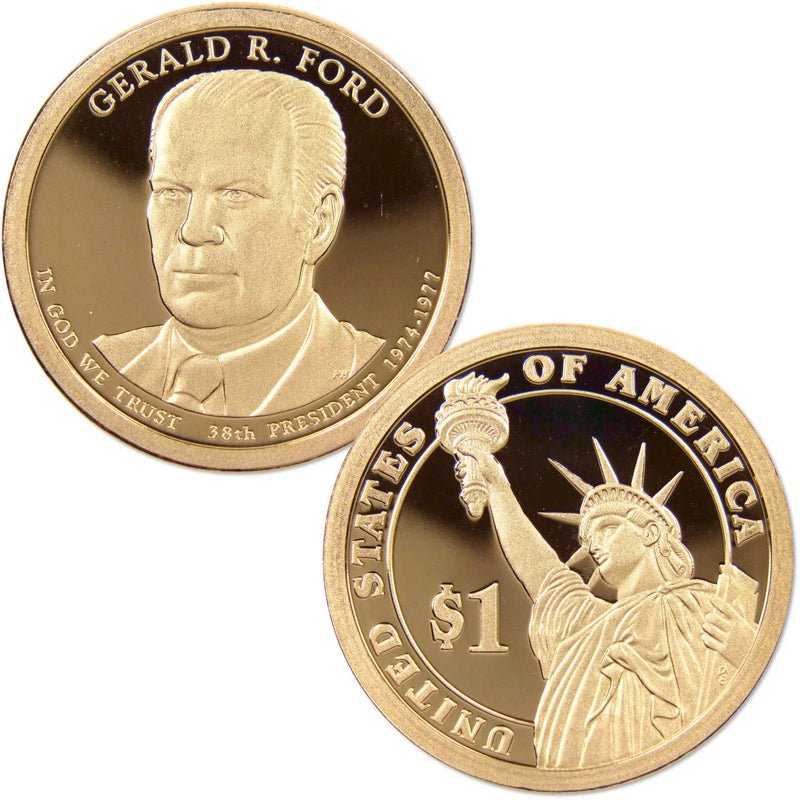 2016 PDS Presidential Dollar 9 Coin Set BU Uncirculated & Choice Proof $1-4