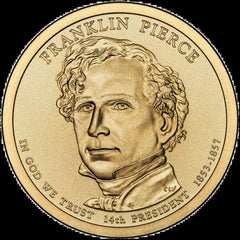 A 2010 Presidential Dollar COMPLETE 4 Coin Set Brilliant Uncirculated US Mint-4