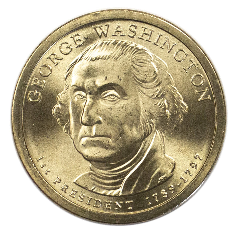 2007 -D George Washington Presidential Dollar Mint Roll BU 25 US Coin-4