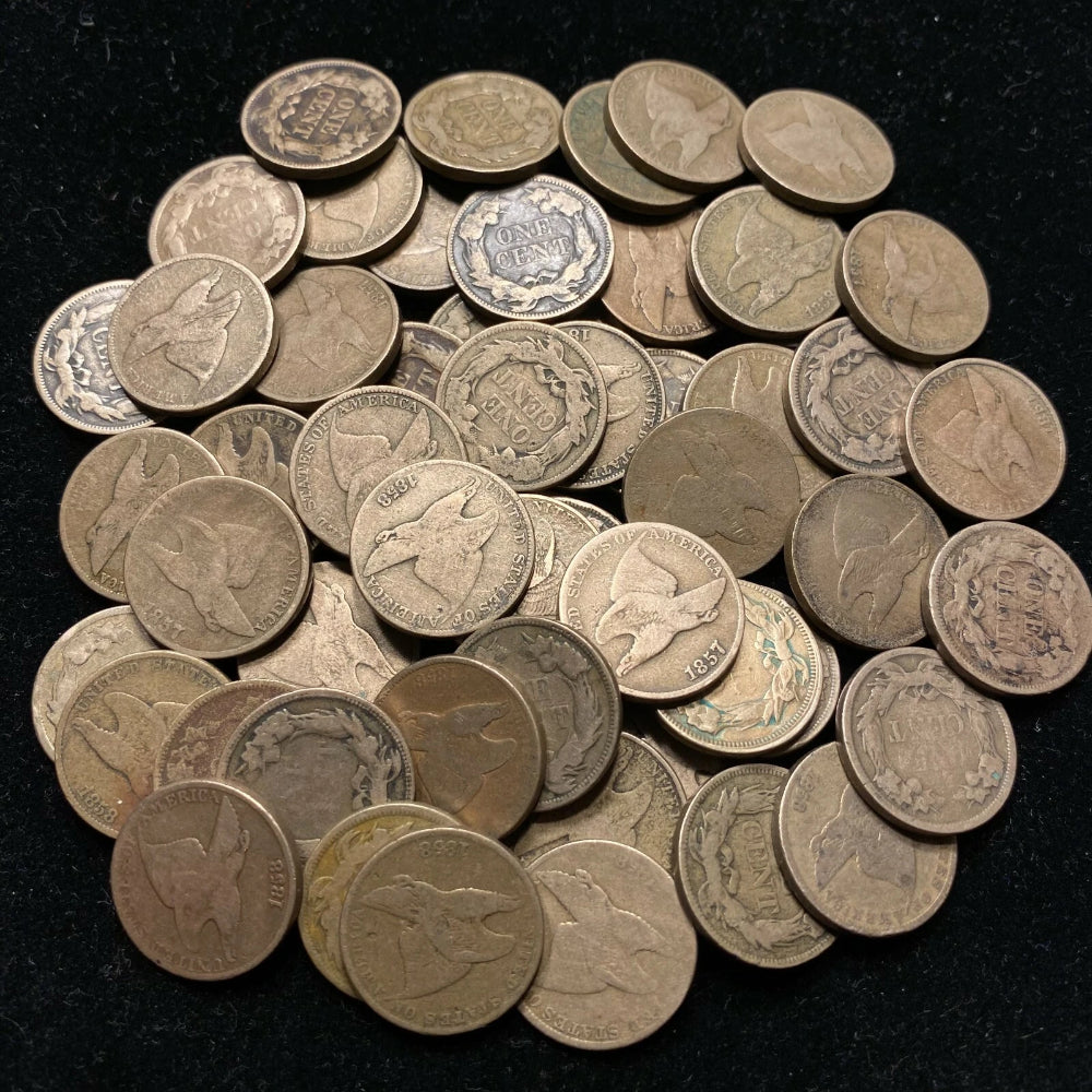 Estate Coin Flying Eagle Cent Early Copper ✯US 1c Penny ✯