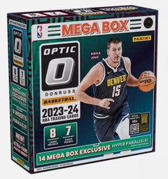 Optic Basketball Cards 2023-24 Panini Donruss NBA Mega Box, Factory Sealed, 56 Cards, 7 Packs, Wembanyama Rated Rookie RC Possible-3
