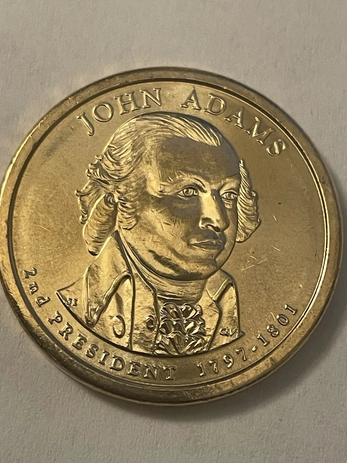 2007-D John Quincy Adams US Mint Dollar Coins Opened Roll Of 25-4