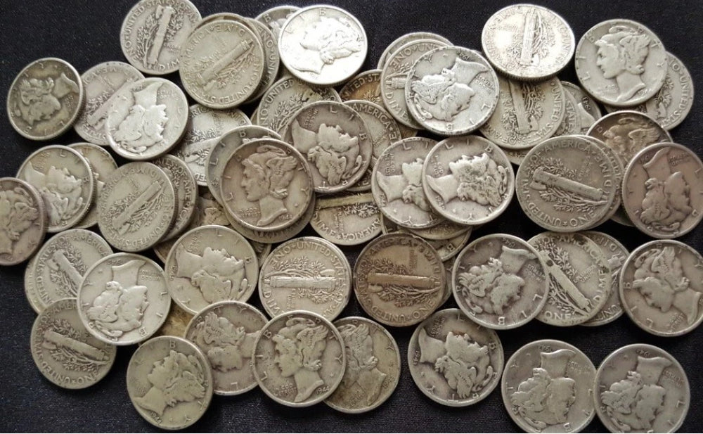 ✯ 35+ ITEM Old U.S. Estate Coin Hoard - Gold / Rare Silver / Currency + BONUS!