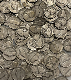 [Lot of 4 Coins] Silver War Nickels WWII 35% Silver - Choose # of Lots of 4!-4