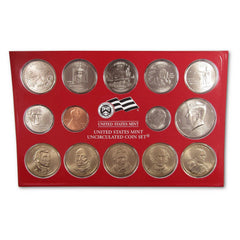 2008 Uncirculated Coin Set U.S Mint Government Packaging OGP COA-4