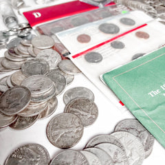Conjunto de monedas de EE. UU., lote mixto | Monedas antiguas, liquidación de bienes | Moneda de plata-4