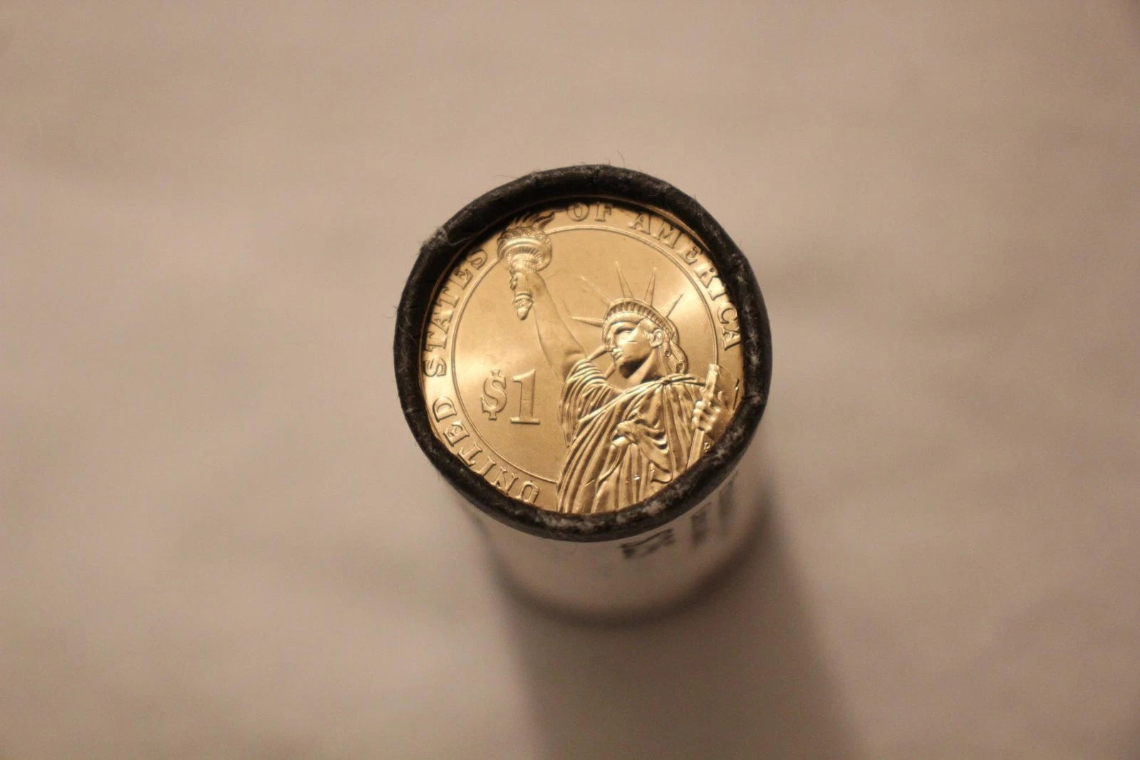 2014-D Calvin Coolidge Presidential $1 Coin Roll of $25 Unc US Mint BU-4