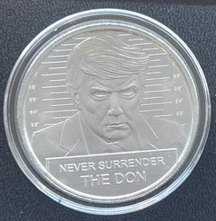 LOT OF 5 X 1oz Fine Silver Rounds Trump COLLECTION MAGA Set in Capsules-4