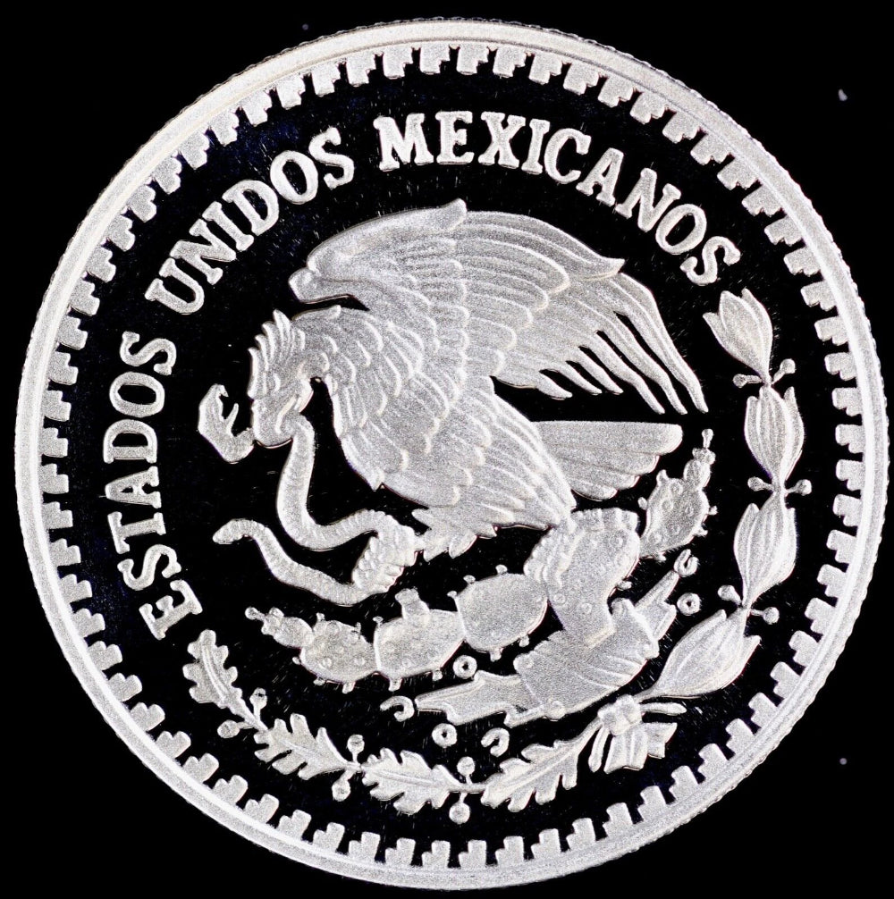 2017 Mexico Mo 1/2 oz Silver Proof Libertad Coin 999 Fine Silver in OGP capsule-4