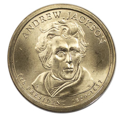 2008 -D Andrew Jackson Presidential Dollar Mint Roll BU 25 US Coin-4