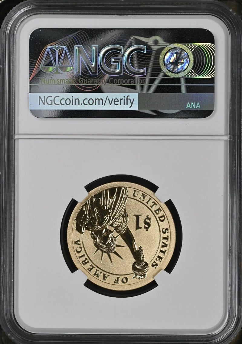 2016 C&C Ronald Reagan NGC Reverse PF 69 & Bronze Medal MS 69 RD-4