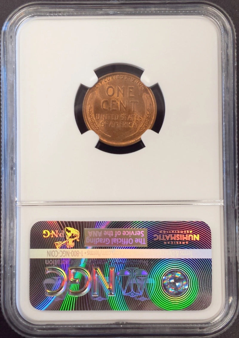 1919 Lincoln Cent certified MS 64 RB by NGC!-4