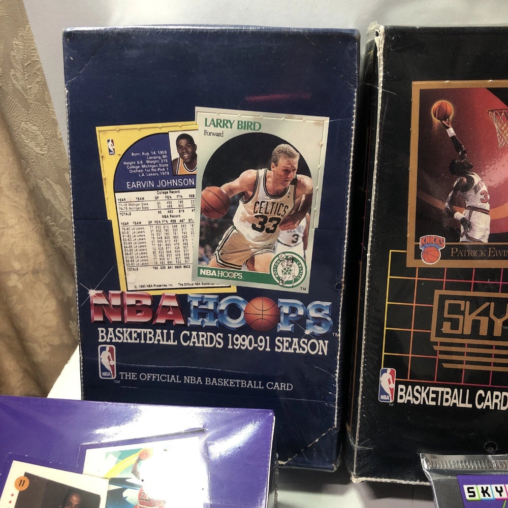 Bulk Lot of 55 Unopened Old Vintage NBA Basketball Cards in Sealed Packs NEW-6