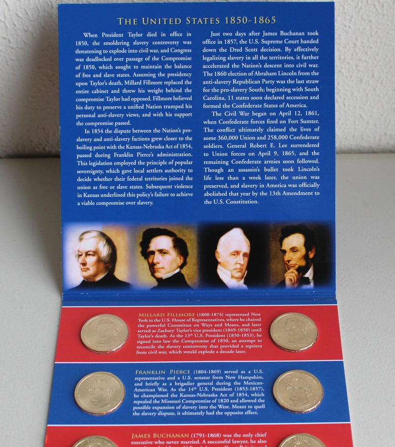 2010 Presidential $1 Coin Uncirculated Set 8 Golden P+D Dollars US Mint OPENED-4