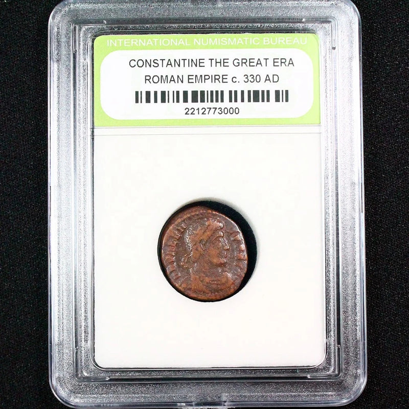 High Quality Constantine the Great Era Ancient Bronze Coin c. 330 AD-4