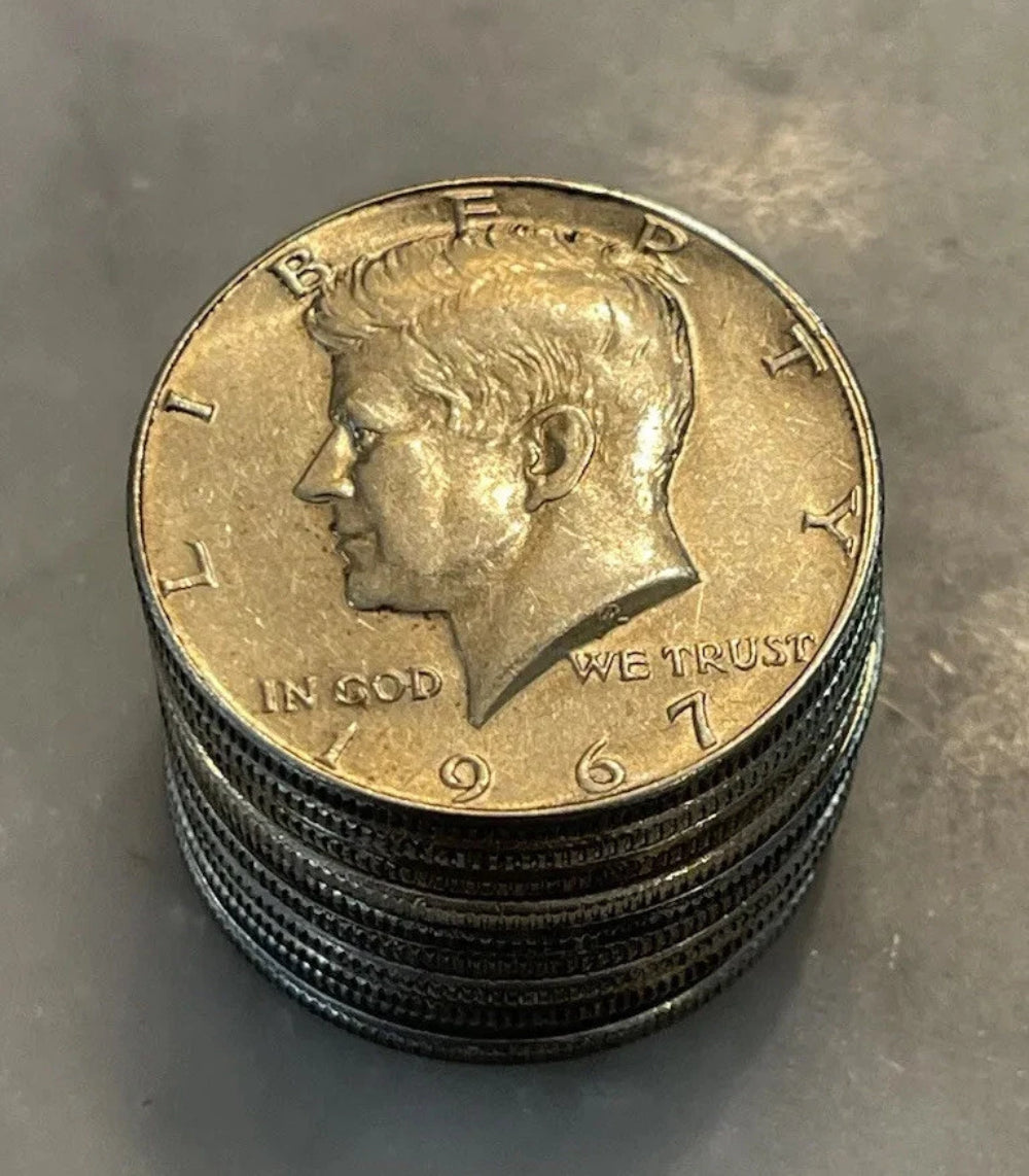 [Lot of 10] 65-70 - 40% Silver Kennedy Half Dollar Circulated - Choose Quantity!-4