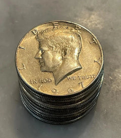 [Lot of 10] 65-70 - 40% Silver Kennedy Half Dollar Circulated - Choose Quantity!-4