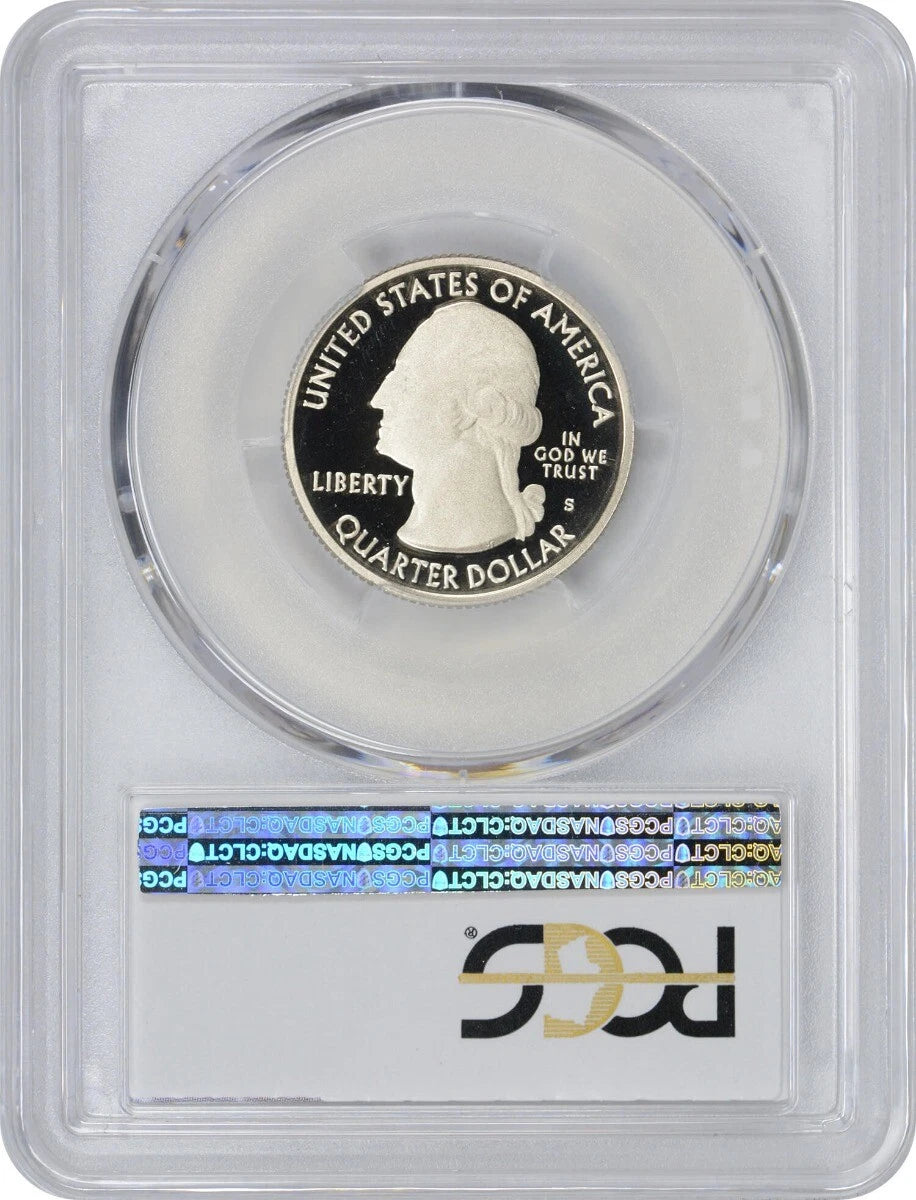 2010-S Flag Clad Grand Canyon ATB National Park Quarter PR70DCAM PCGS