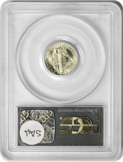 1944-D Mercury Silver Dime MS65FB PCGS-2