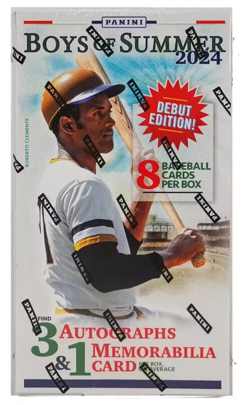 2024 Panini Boys of Summer Baseball Factory Sealed Hobby Box