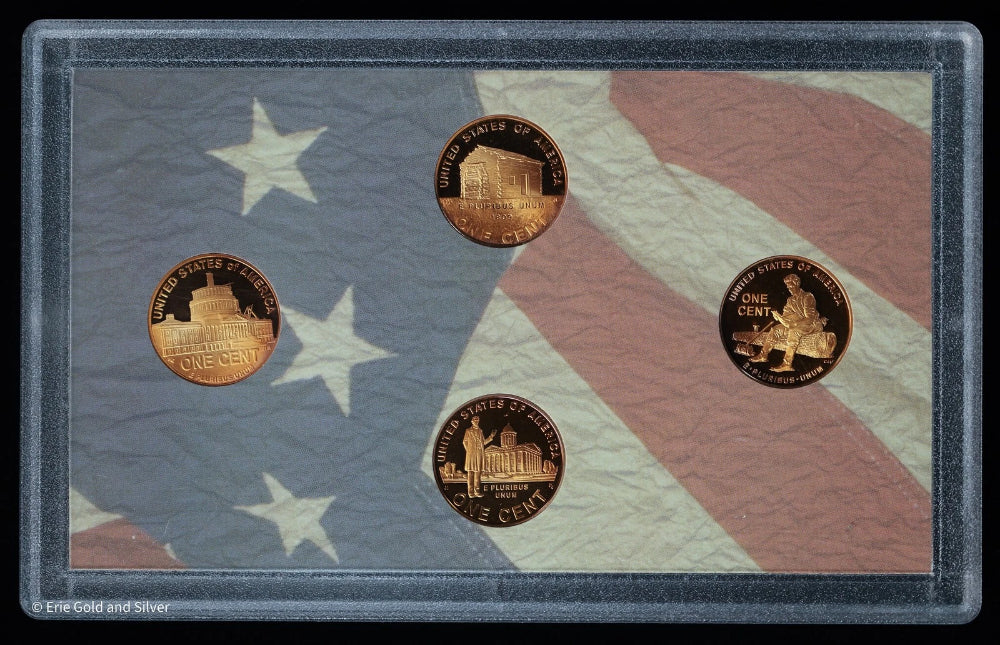 Juego de prueba del bicentenario de un centavo de Lincoln 2009-S-6