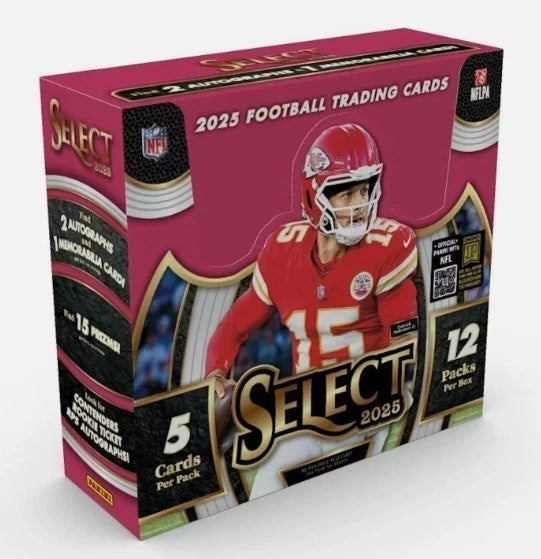 2025 Panini Select Football Factory Sealed Hobby Box