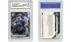 2025 MLB Topps CAL RALEIGH Switch-Hitting Catcher HR Record Card #492 GEM MT 10-1