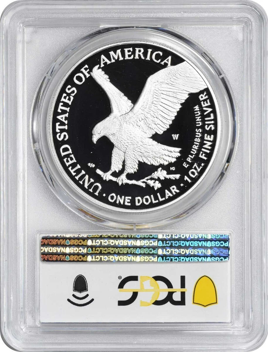 2022-W $1 American Silver Eagle PR70DCAM First Strike PCGS Struck at West Point