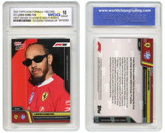 2025 Topps LEWIS HAMILTON First Driver To 5000 F1 Points Card #70 - GEM MINT 10-2