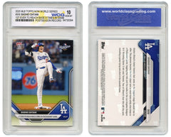 2025 Topps SHOHEI OHTANI Post Season RECORD 9 Bases Card #906 - GEM-MINT 10-2