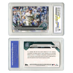 2025 MLB Topps CAL RALEIGH 49th HR Sets New Catcher Record Card #604 GEM MINT 10-2