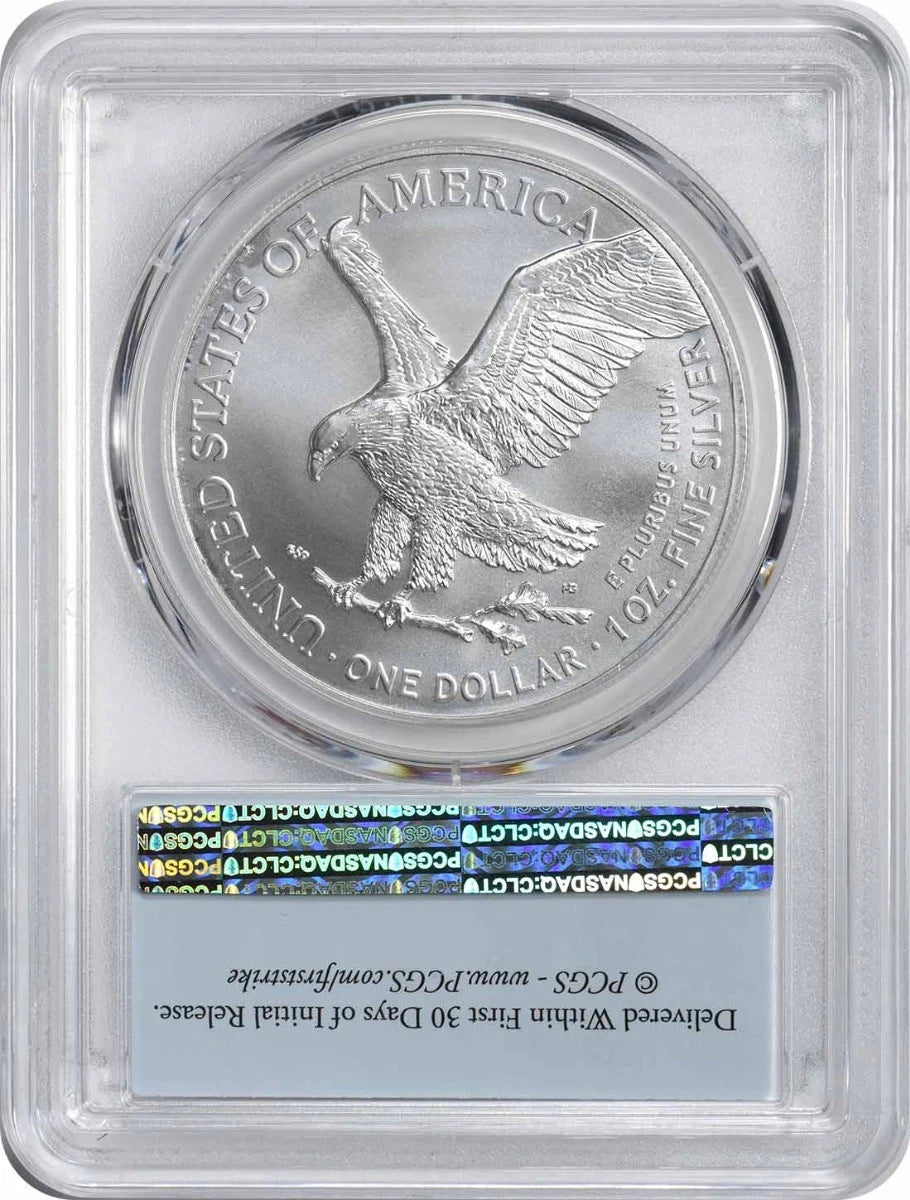 2022 $1 American Silver Eagle MS70 First Strike PCGS