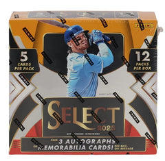 2025 Panini Select Baseball Factory Sealed Hobby Box-1