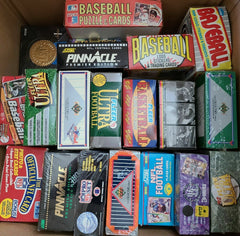 70+ Vintage Sports Cards Lot – Unopened Sealed Packs Bundle, Mixed Basketball Baseball Football Card Collection-6