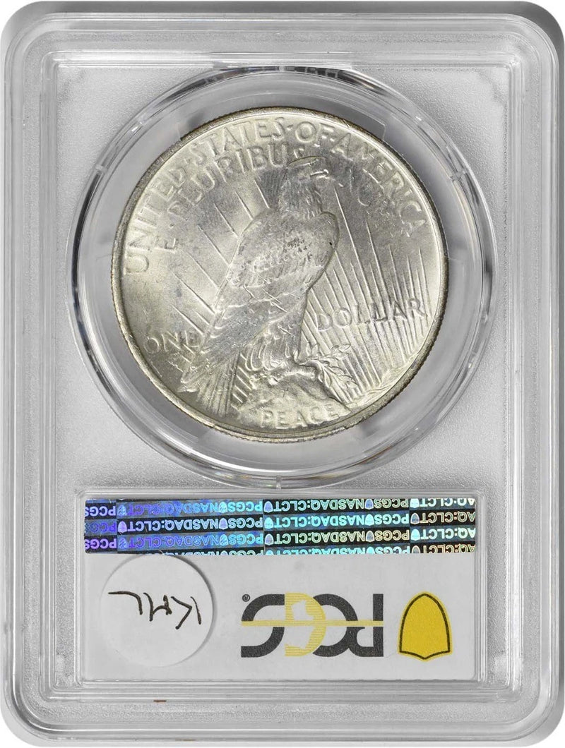 1924 Peace Silver Dollar MS63 PCGS-2