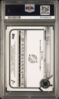 PSA 10 Roki Sasaki Chrome RC Dodgers Rookie #133 2022 Bowman NPB-2