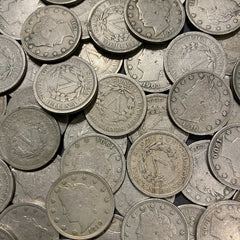 ☆ 50x Liberty Head V Nickels ☆ 5 Cent US Coins ☆ Estate Sale Lot 1883-1912 Rare☆-1